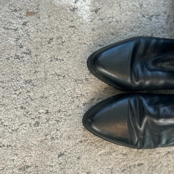 Bastien boots size 7 in excellent condition cowboy  boot vibe- burgundy accents - Picture 6 of 11